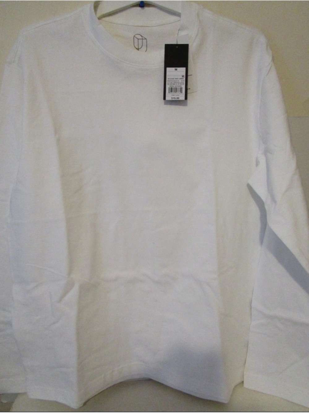 Original Use White Long-Sleeve Crewneck Shirt